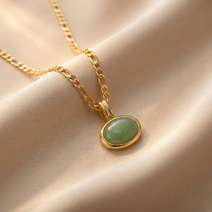 Collier en Pierre de Jade