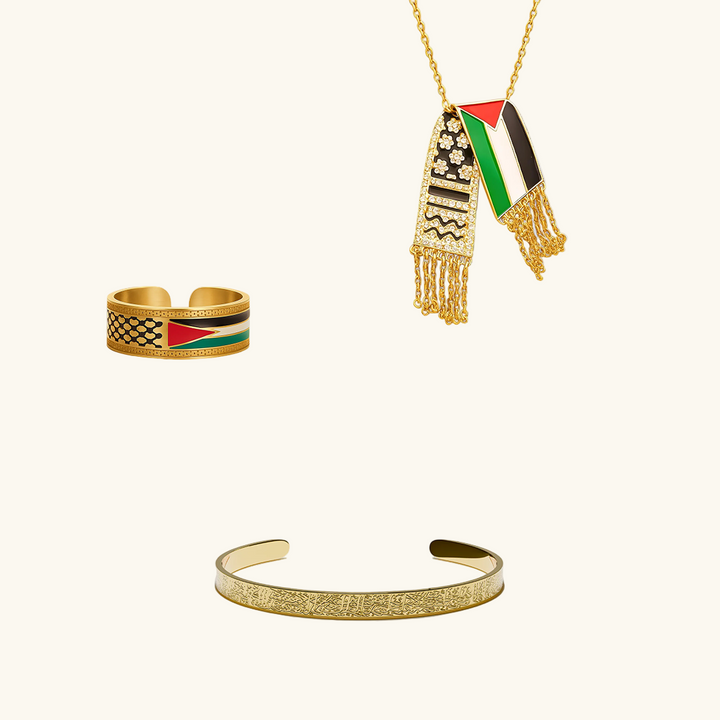 Ensemble Voix de la Terre en Or 18K