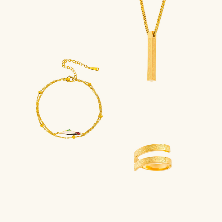 Ensemble Dévotion en Or 18K