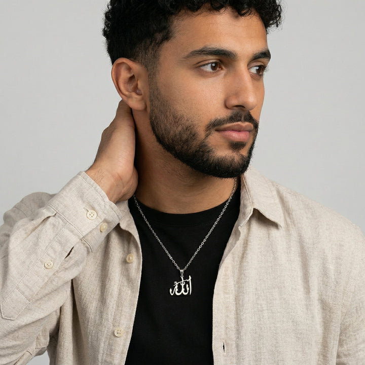 Collier Céleste Allah — Homme