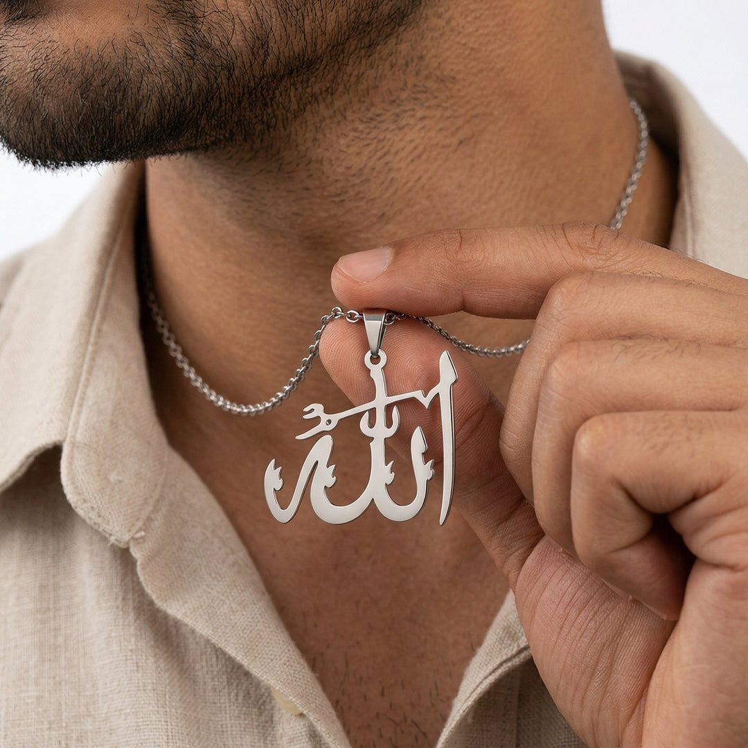 Collier Céleste Allah — Homme
