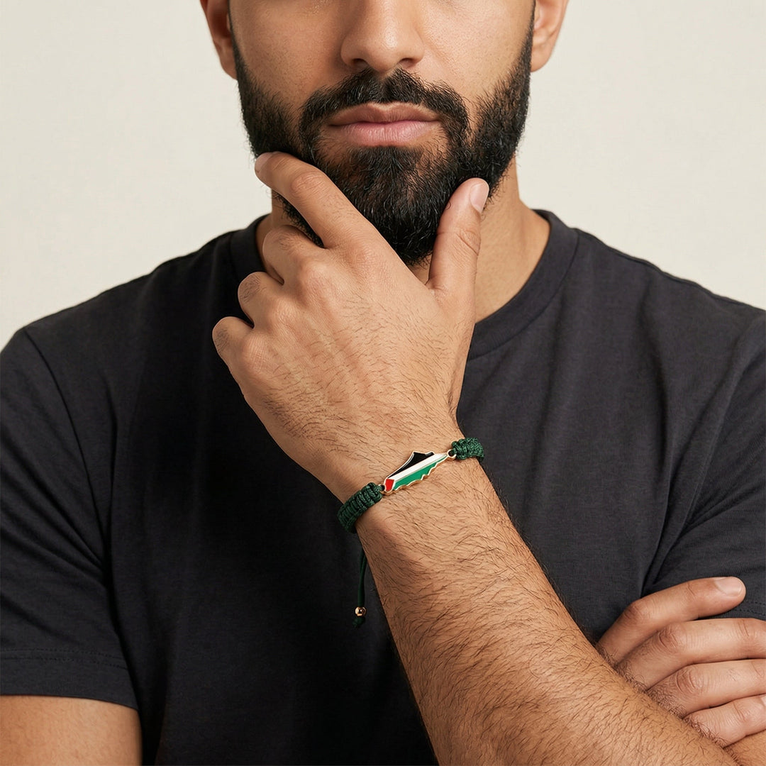 Bracelet Fierté Palestine — Homme