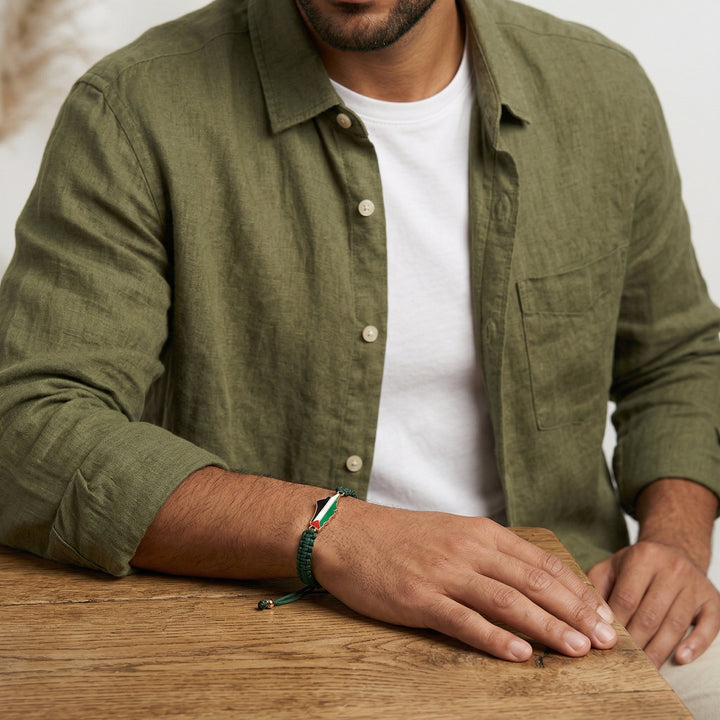 Bracelet Fierté Palestine — Homme