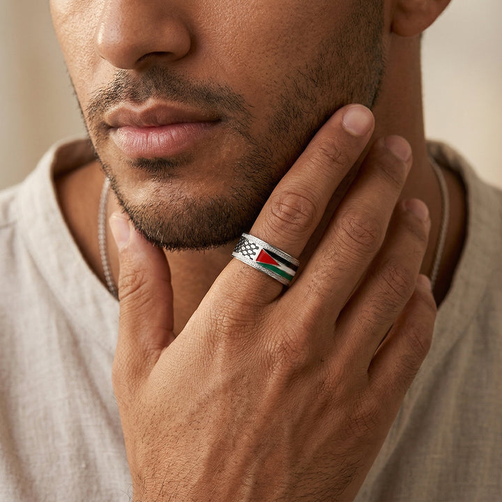 Bague Héritage Palestinien — Homme