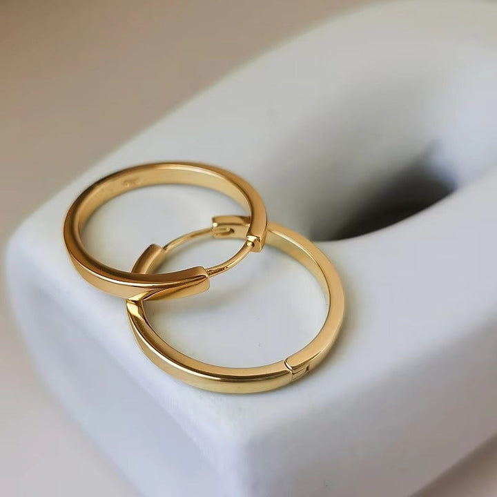 Boucles d'Oreilles Rondes Zayna