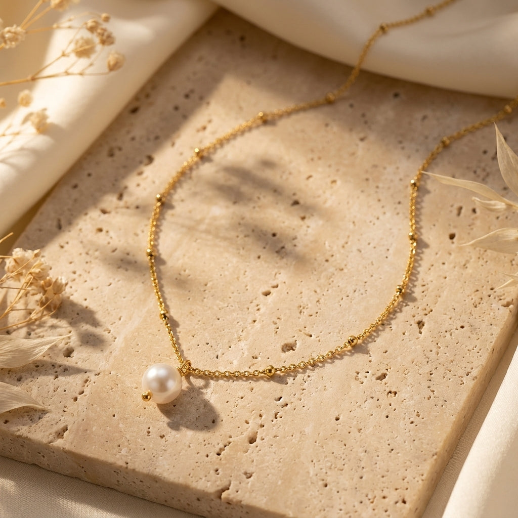 Collier de Perles Silencieuses
