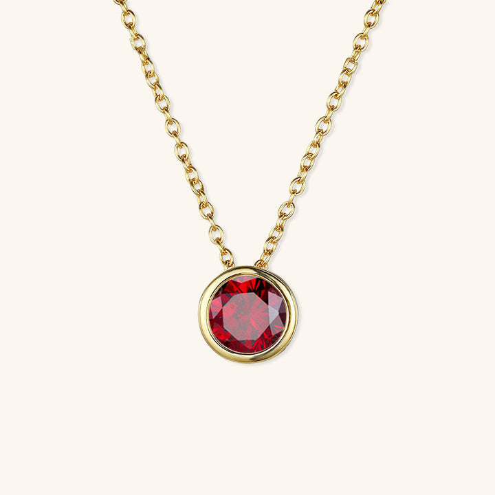 Collier de pierre de naissance Amelia