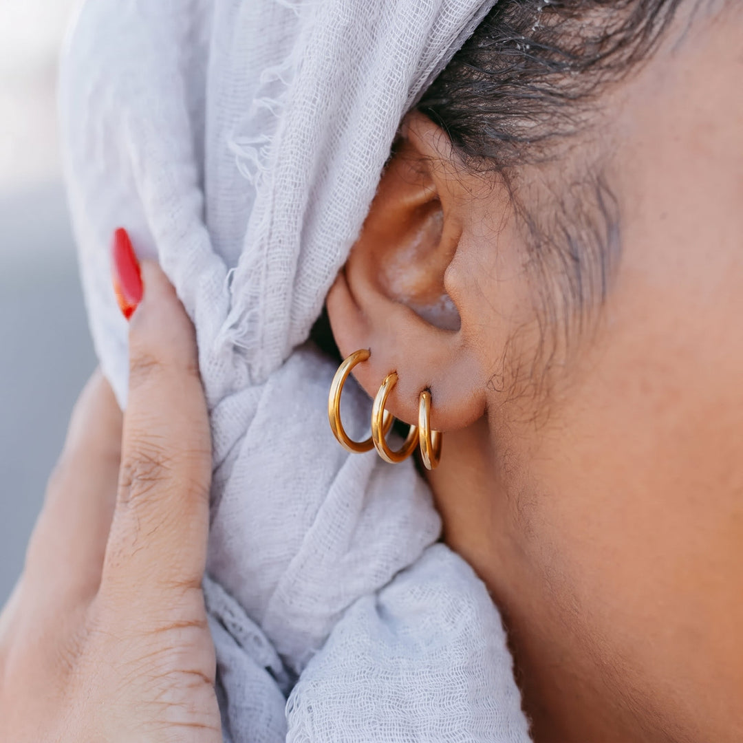 Ensemble de Boucles d'Oreilles Rawan
