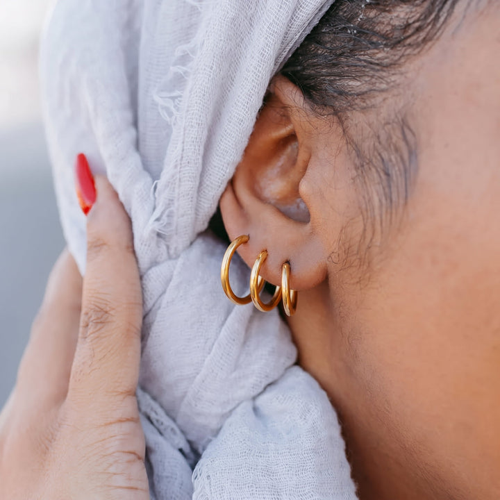 Ensemble de Boucles d'Oreilles Rawan