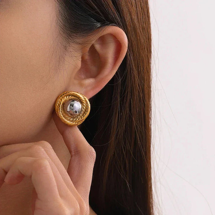 Boucles d'Oreilles en Or Ariadne
