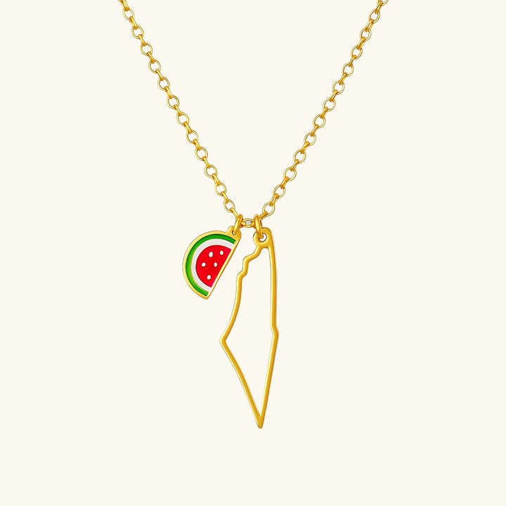 Collier Charme Palestine