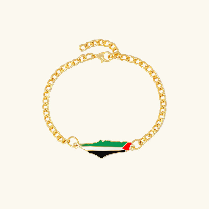Bracelet Chaîne Palestine
