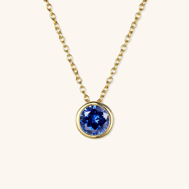 Collier de pierre de naissance Amelia