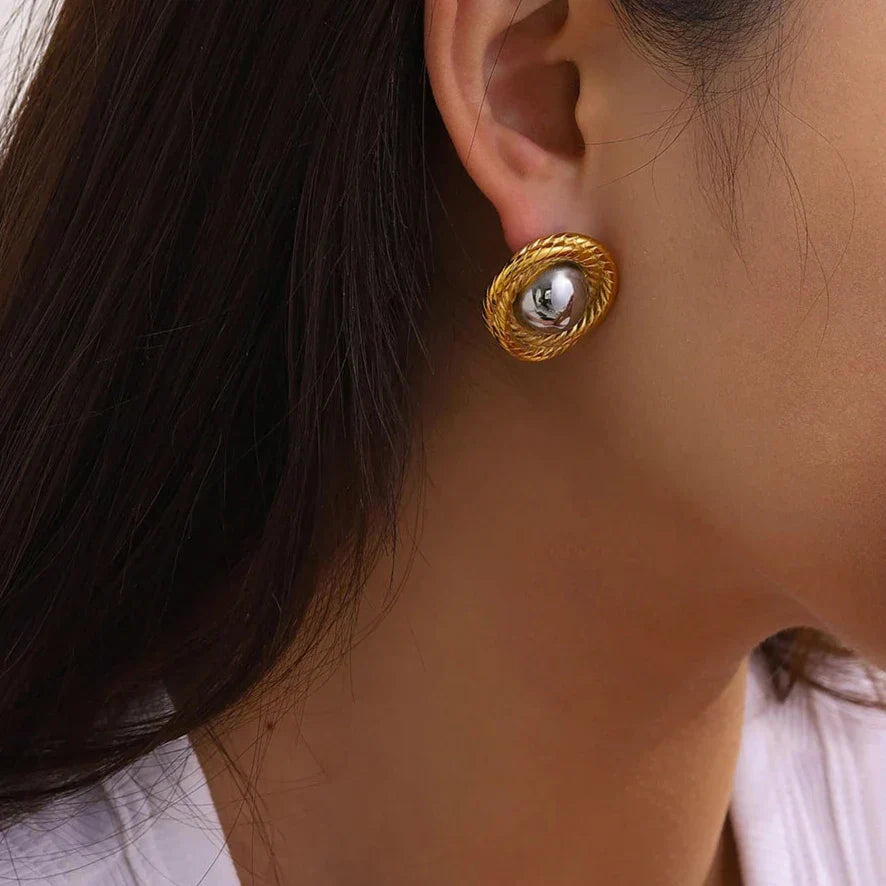 Boucles d'Oreilles en Or Ariadne