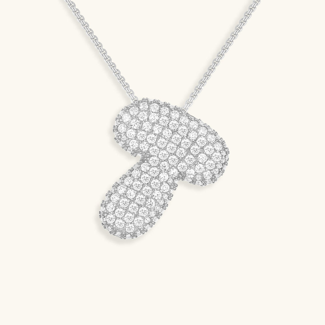 Collier en Diamant Initial Bulles