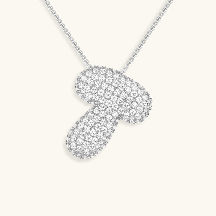 Collier en Diamant Initial Bulles