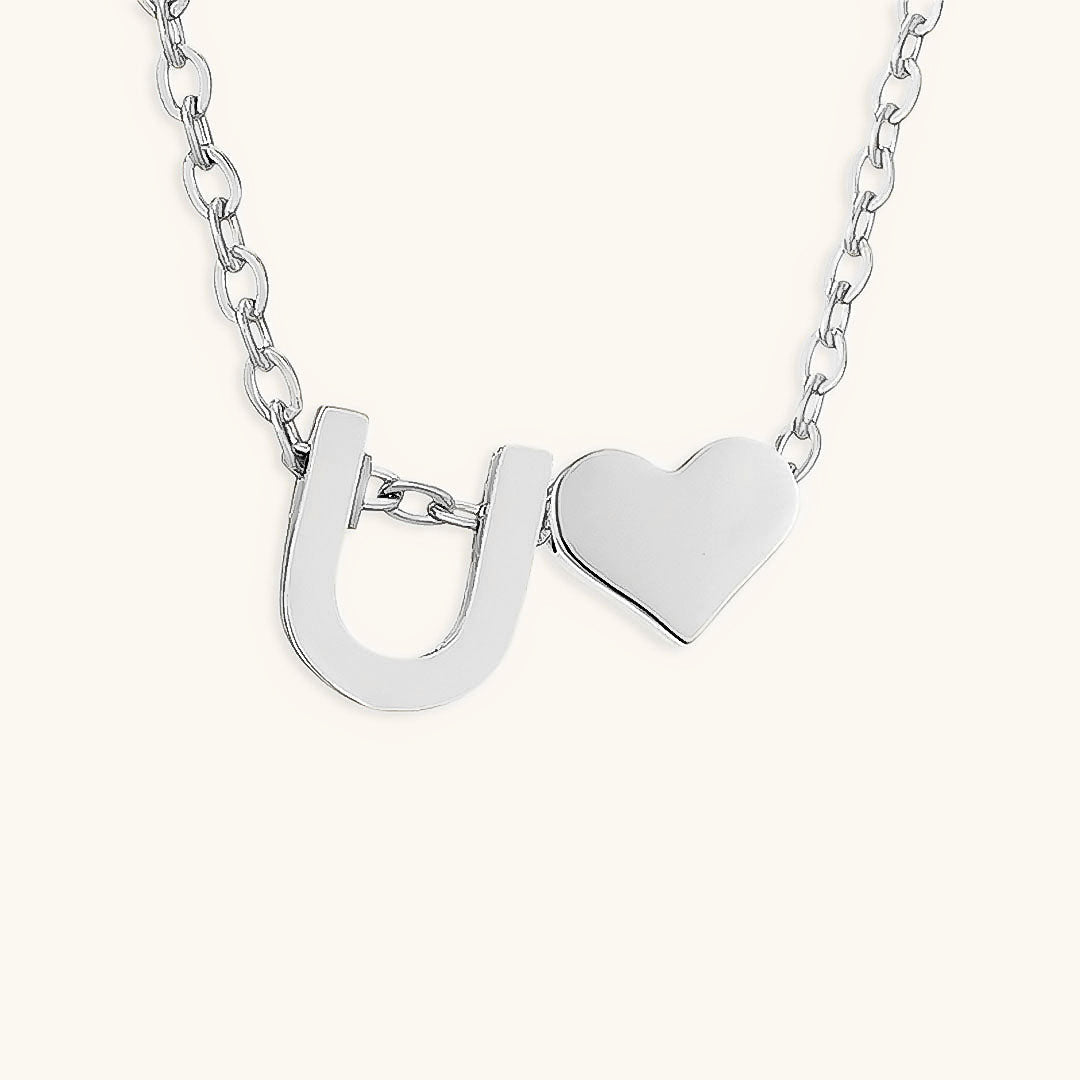 Collier en Or avec Lettre Initiale Ria