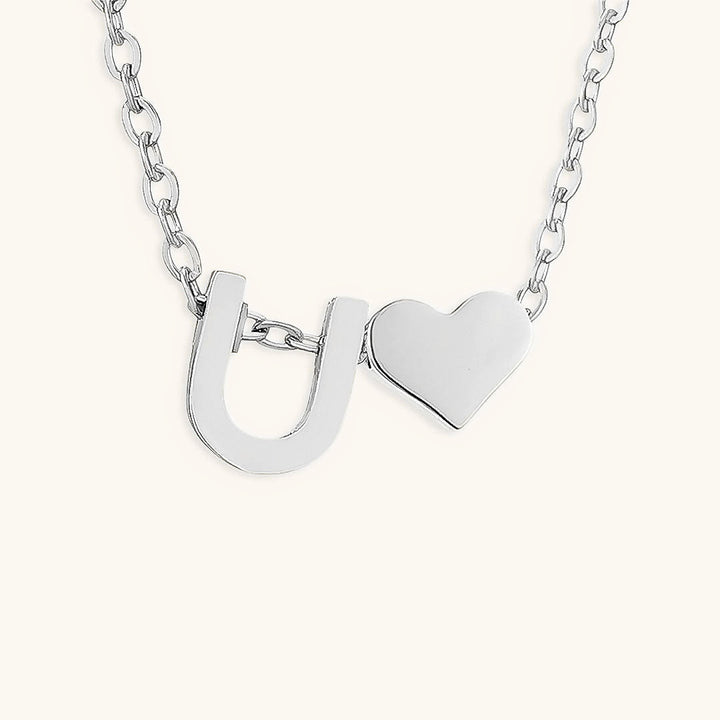 Collier en Or avec Lettre Initiale Ria