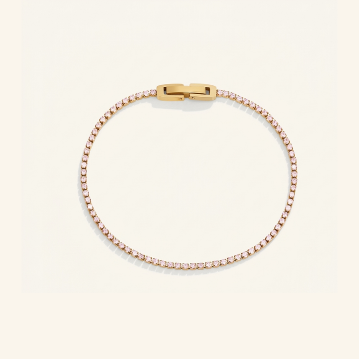 Bracelet en Cristal Rose Kiera