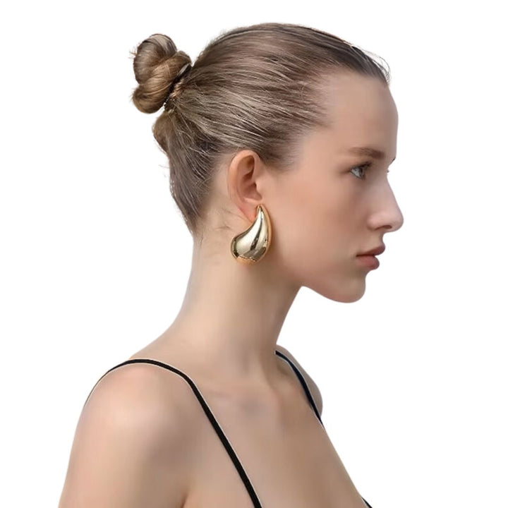 Boucles d'oreilles en or en forme de goutte Sandra