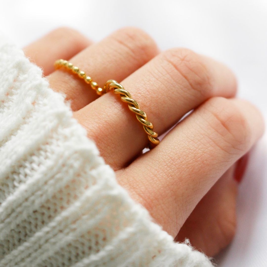 Bague Twist Melody en Or