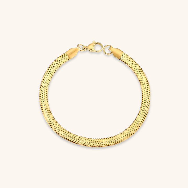 Bracelet Herringbone en Or Vida