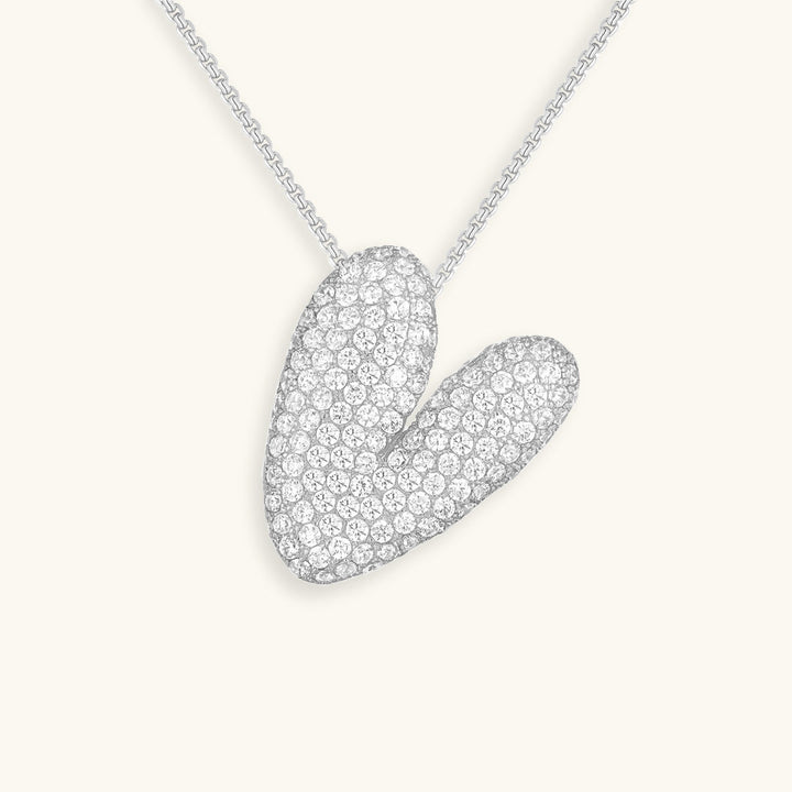 Collier en Diamant Initial Bulles