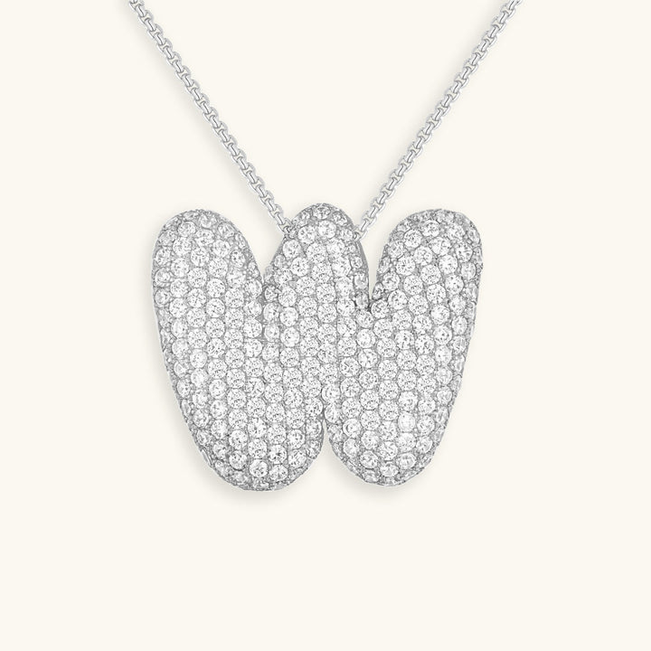 Collier en Diamant Initial Bulles
