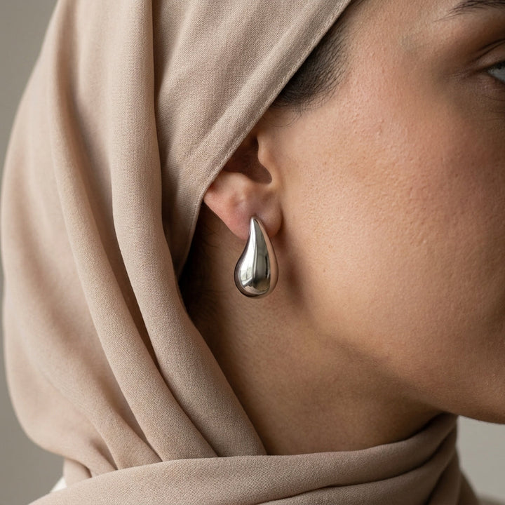 Boucles d'oreilles Goutte d'Eau