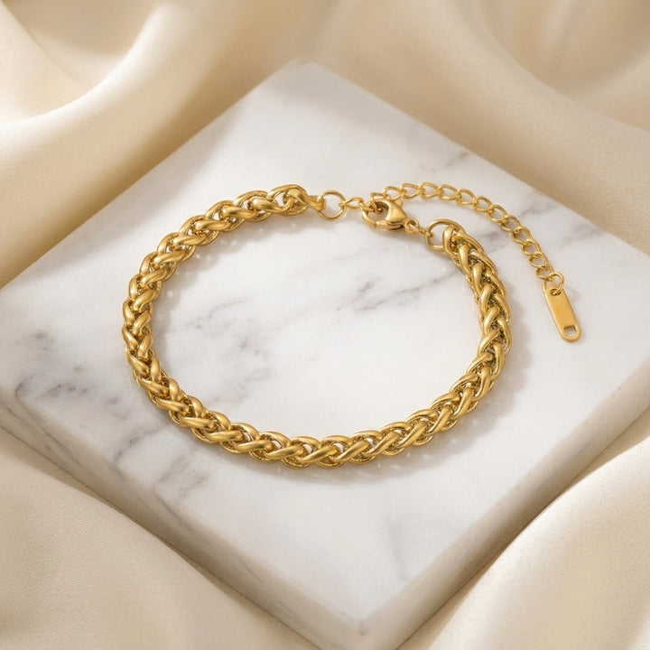 Bracelet en Chaîne Tressée