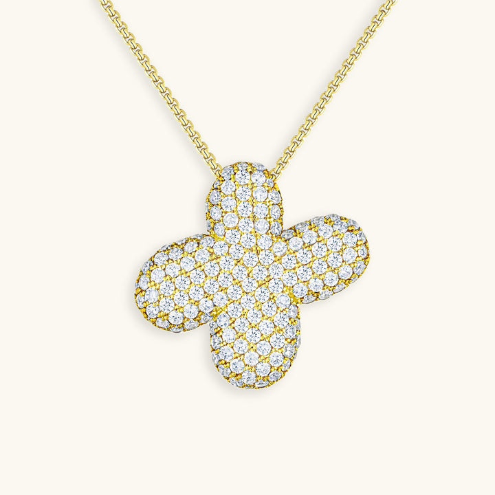 Collier en Diamant Initial Bulles