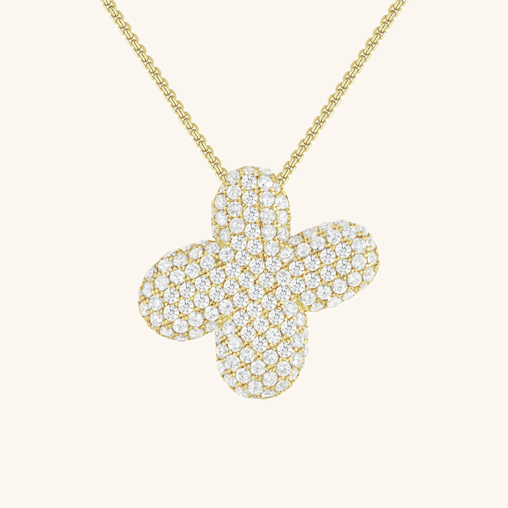 Collier en Diamant Initial Bulles