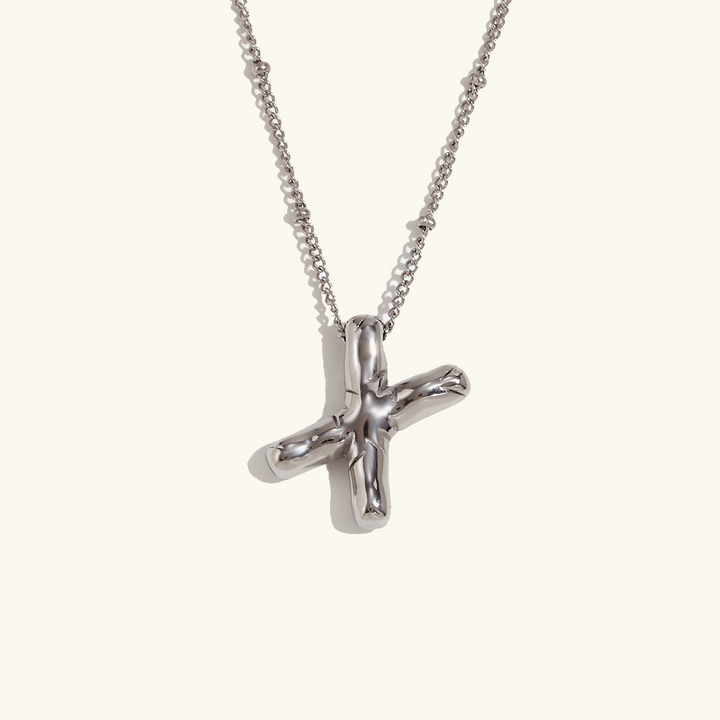 Collier Initial en Or Balloon