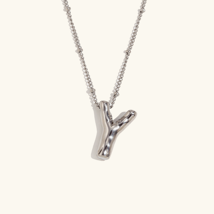 Collier Initial en Or Balloon