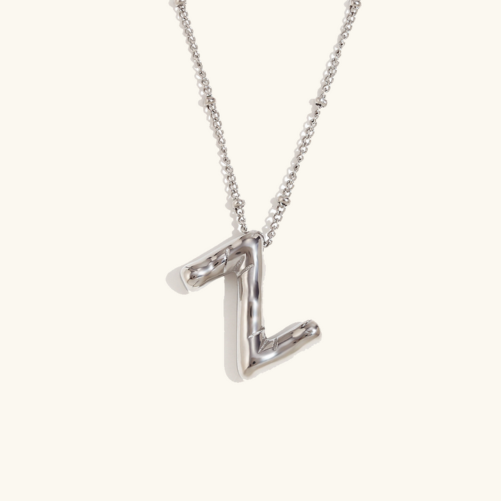 Collier Initial en Or Balloon