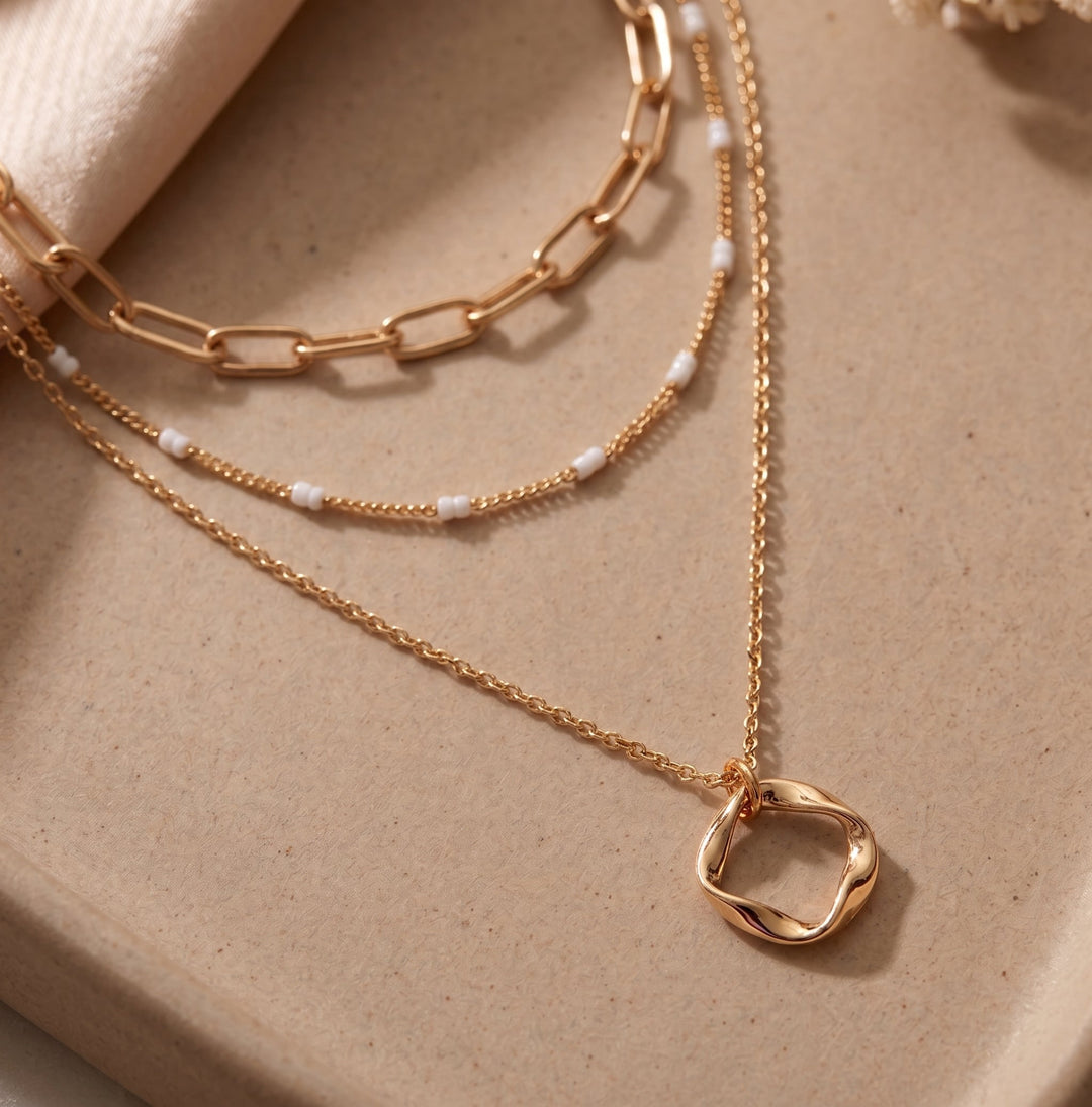 Collier Superposé Aurora