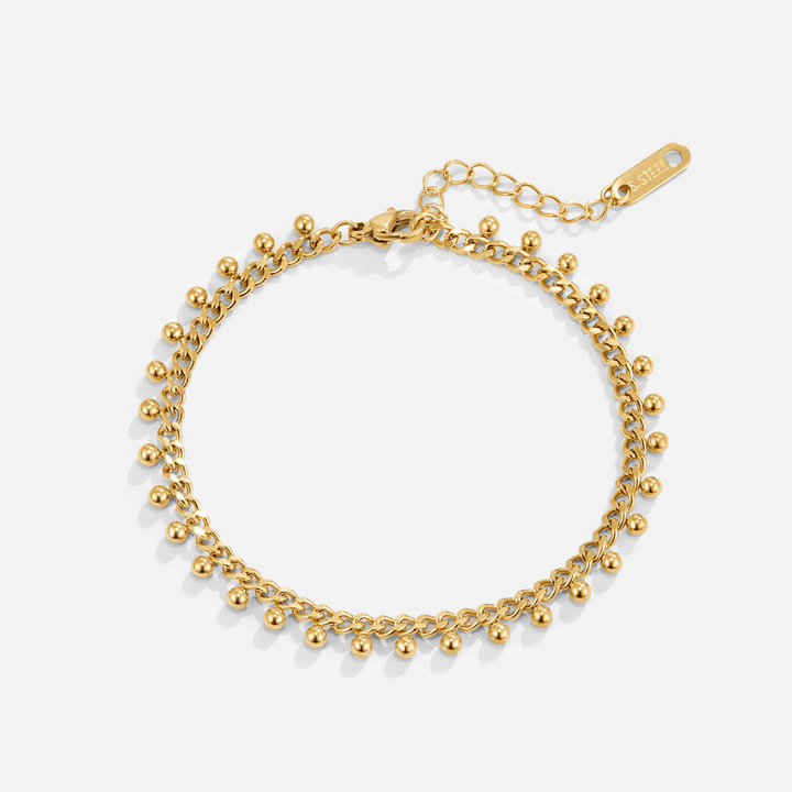 Bracelet Goutte en Chaîne Cubane Brie