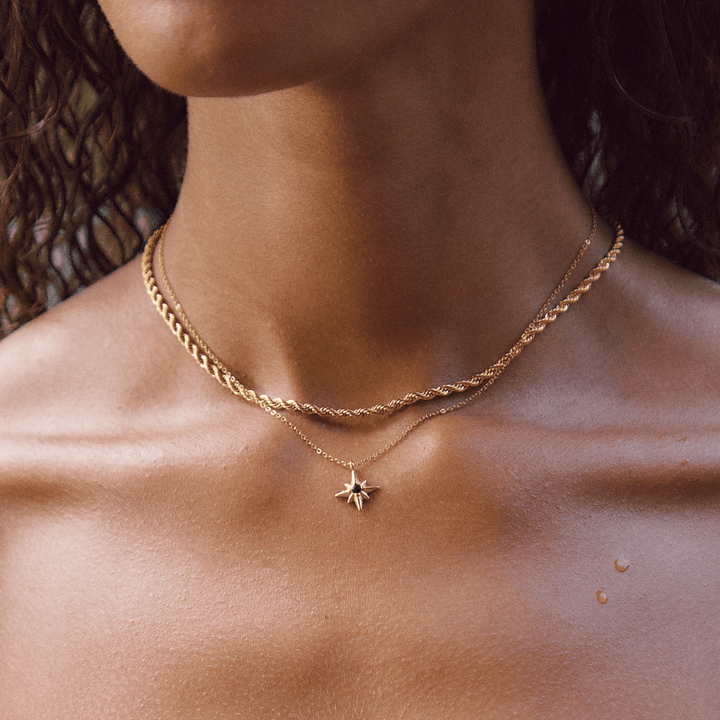 Collier Chaîne Tordue Calla Gold