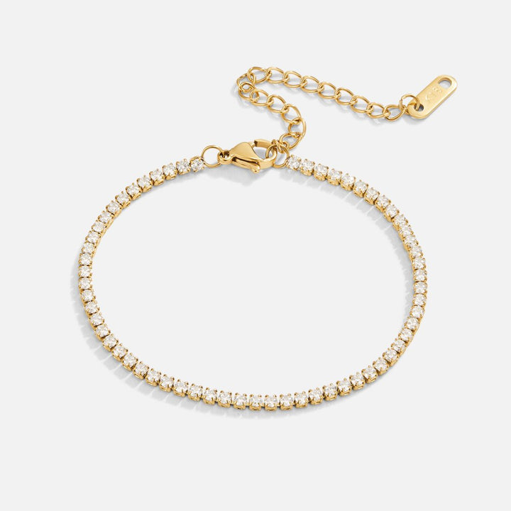 Bracelet de tennis en or Cordelia