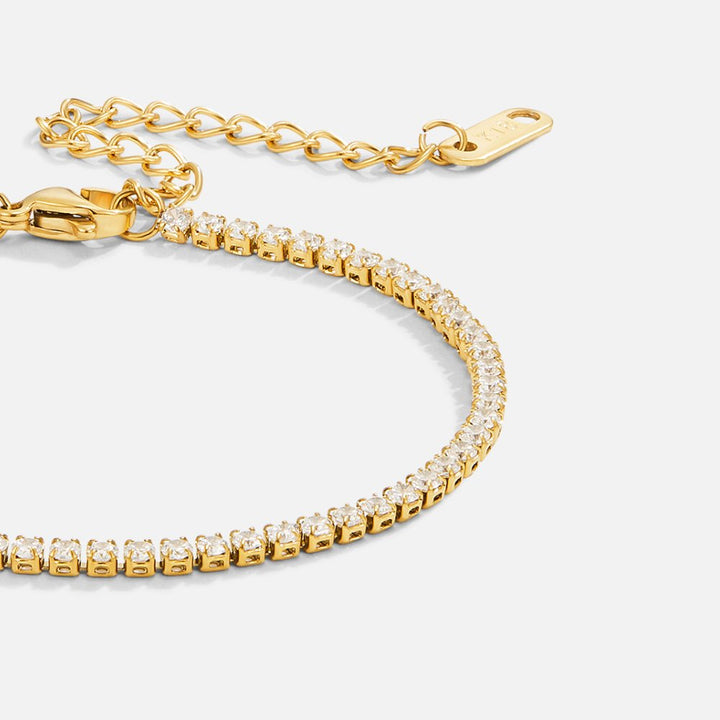 Bracelet de tennis en or Cordelia