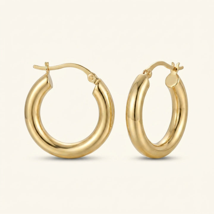 Boucles d'oreilles en or quotidien