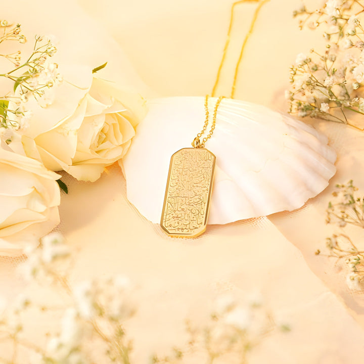 Collier avec Médaillon Ayatul Kursi