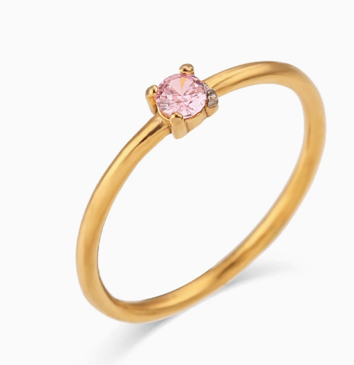 Bague en Gemme de Naissance Petite