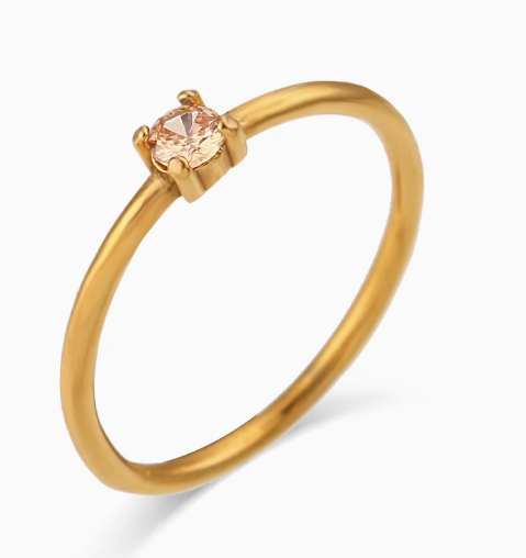 Bague en Gemme de Naissance Petite