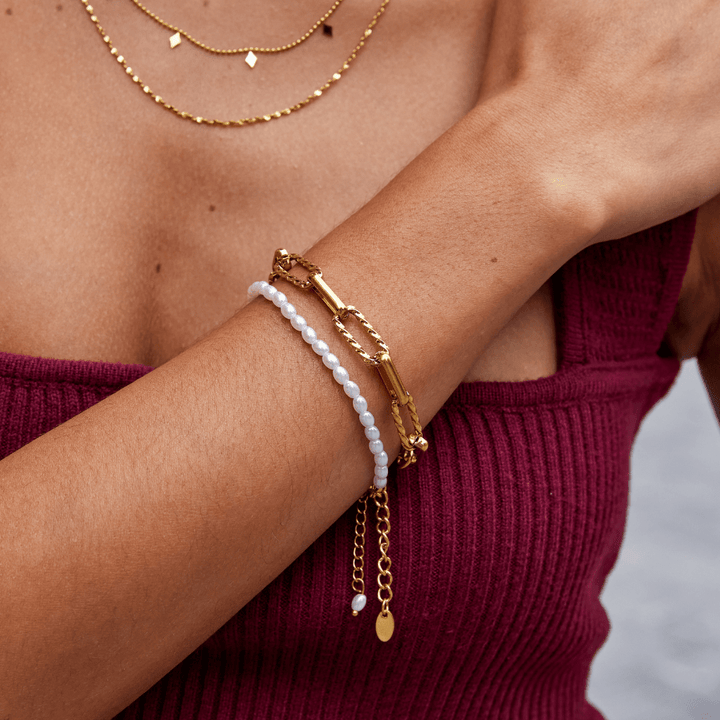 Bracelet Jihan en Chaîne Épaisse