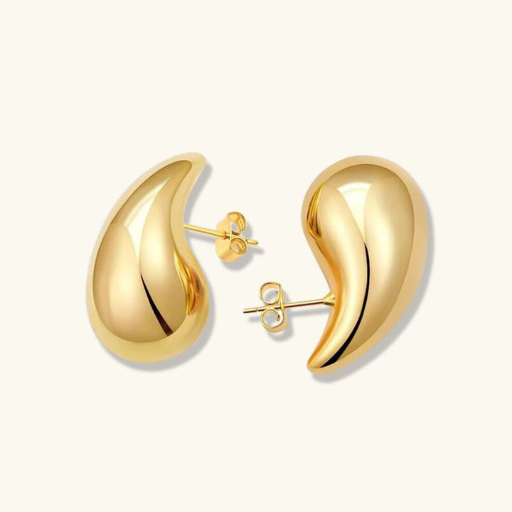 Boucles d'oreilles en or en forme de goutte Sandra
