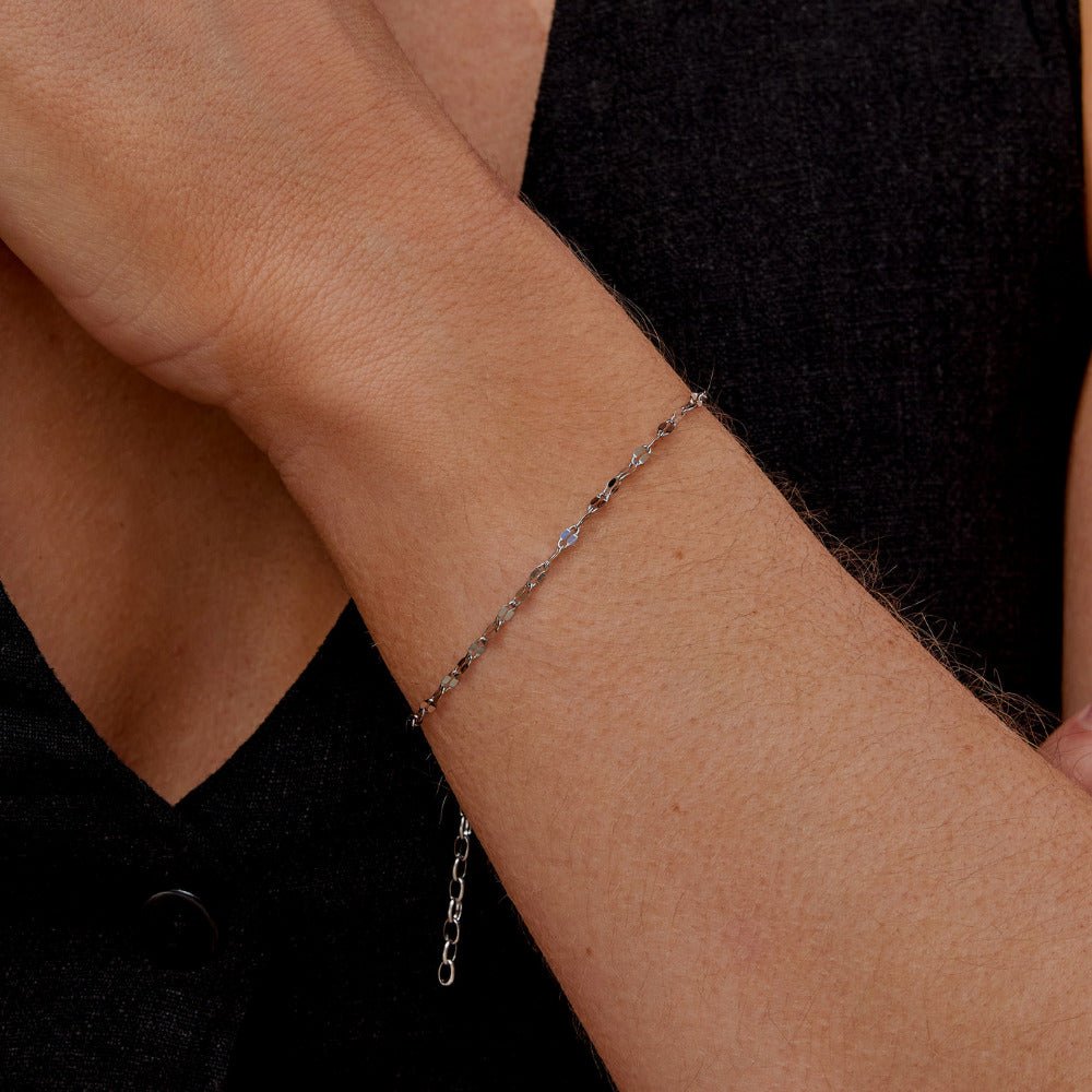 Bracelet en Chaîne Argentée Leila