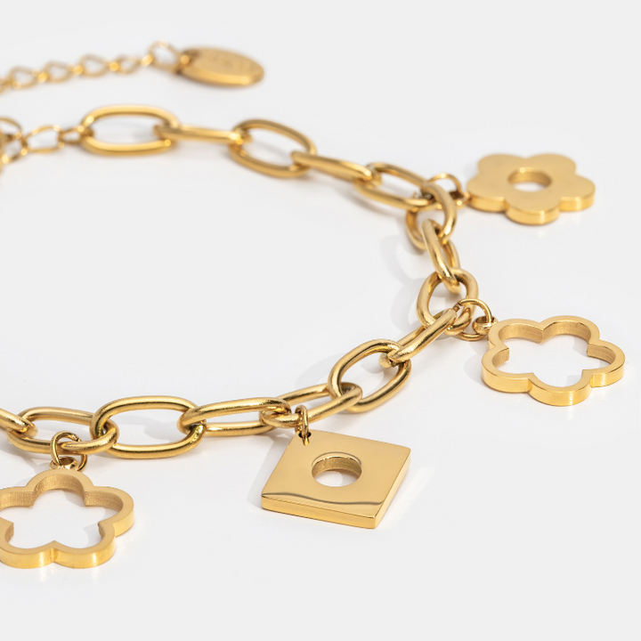 Bracelet Charme Marguerite Chanceuse