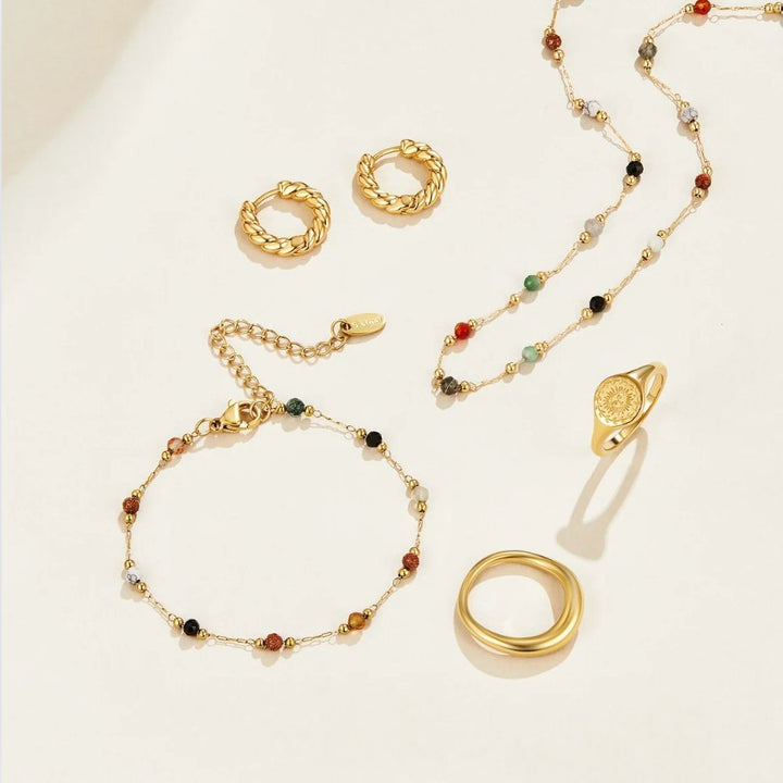 Bracelet en Pierre Perlé Lulu