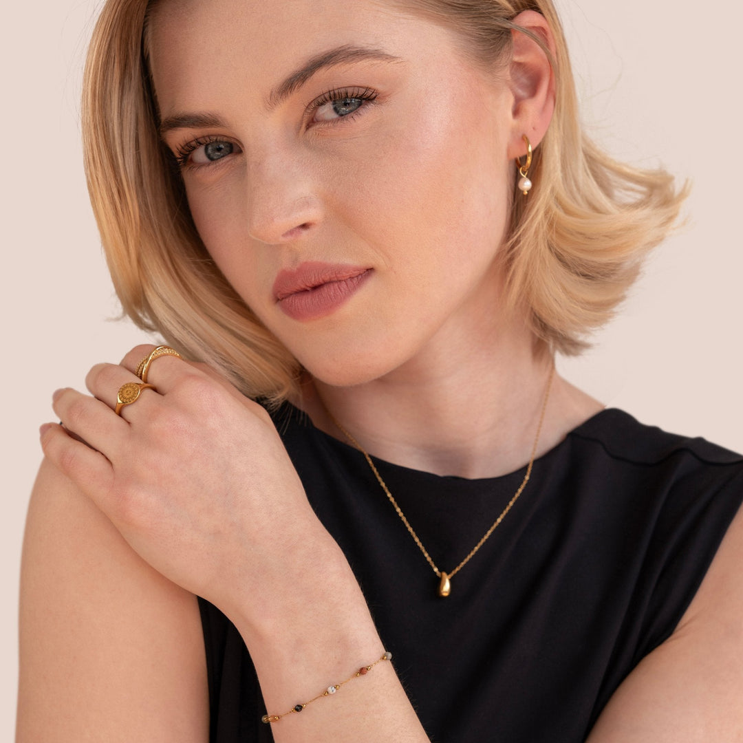 Bracelet en Pierre Perlé Lulu